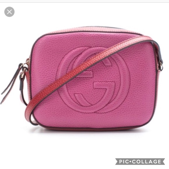 gucci soho disco bag pink